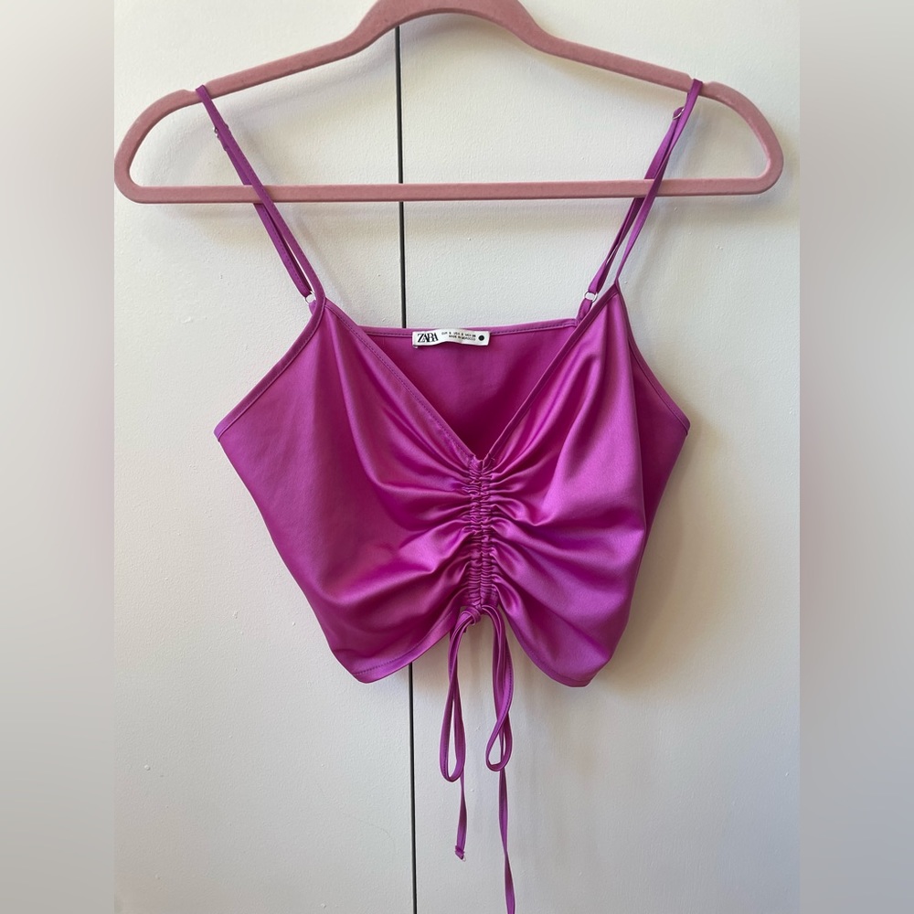 Hot pink top